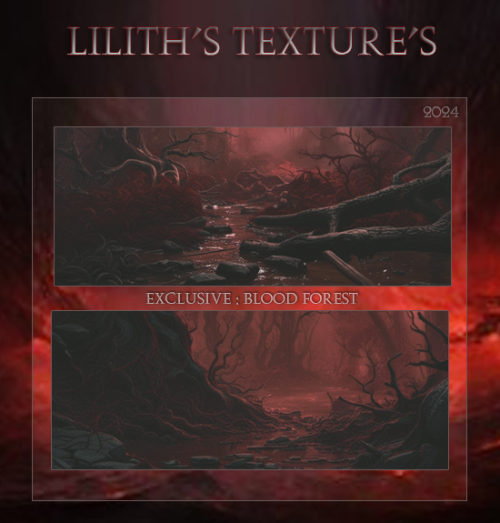 Lilith Textures: Blood Forest
Price: 300 points
Stipulations: Do NOT share!
