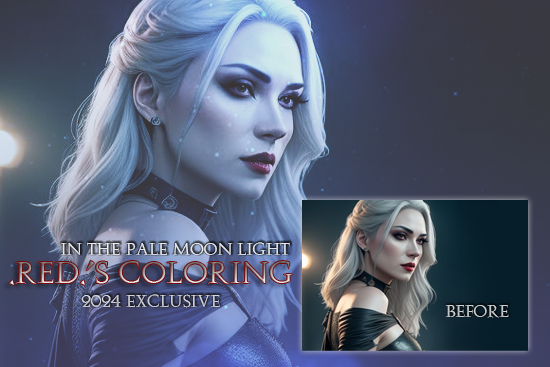 .RED. Colorings: Pale Moonlight
Description:	Price: 200 points
Stipulations: Do NOT share!
