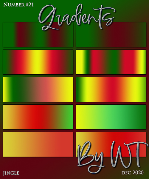 WT: Gradients 21 - Jingle
Description:	Price: 200 points
Stipulations: Do NOT share!
