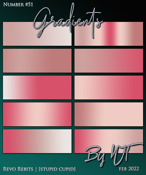 WT: Gradients 51 - Stupid Cupid
Description: Price: 200 points
Stipulations: Do NOT share!
