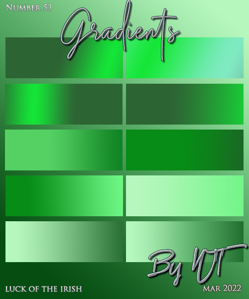 WT: Gradients 53 - Irish
Description: Price: 200 points
Stipulations: Do NOT share!
