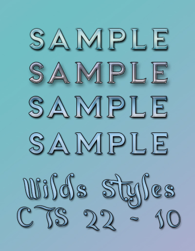 WT Styles: CTS22-10
Price: 400 points
Stipulations: Do NOT share!
