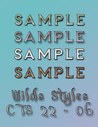 WT Styles: CTS 22-6
Price: 350 points
Stipulations: Do NOT share!
