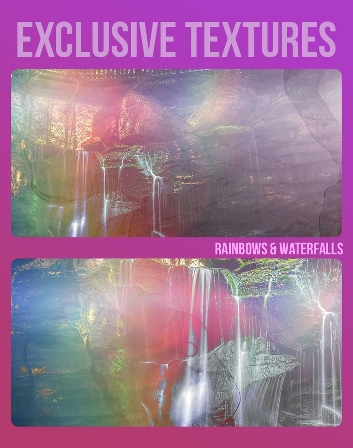 nymphie textures: rainbows & waterfalls
Price: 300 points
Stipulations: Do NOT share!
